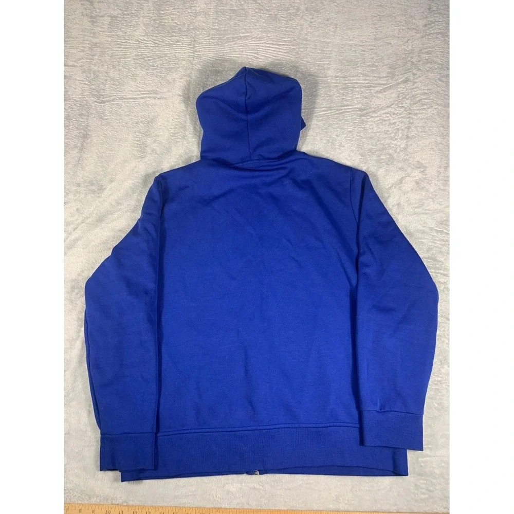 Polo Ralph Lauren Hoodie Mens XL Royal Blue Full Zip Pony Logo Sweatshirt